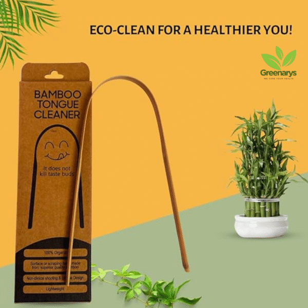 Greenarys Bamboo Tongue Cleaner – Natural Oral Detox for a Fresher Breath - Image 5