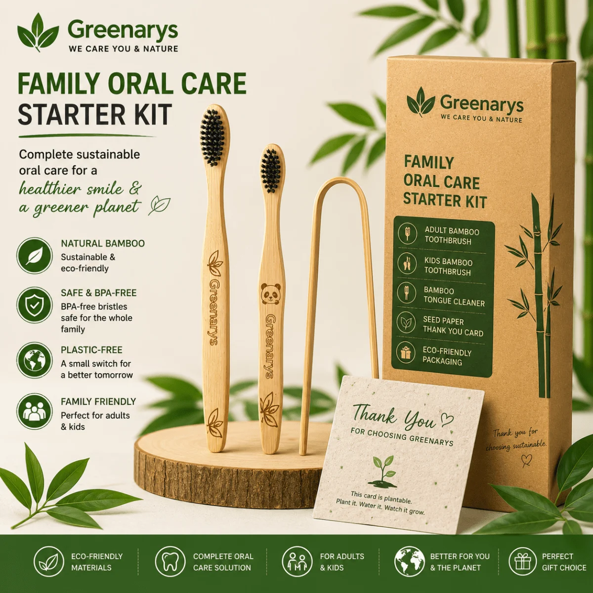 Greenarys Family Oral Care Starter Kit - Image 8